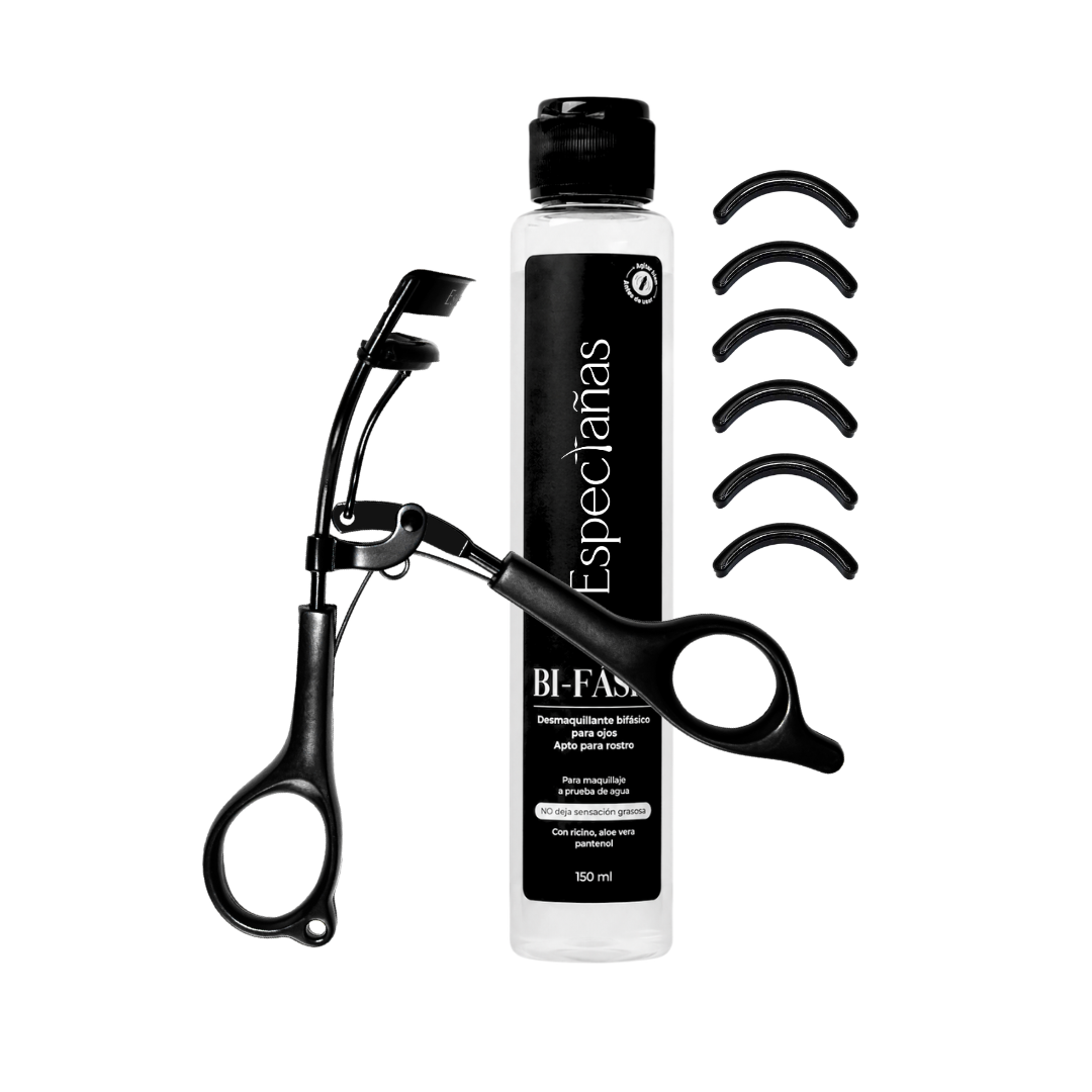 KIT Desmaquillante Bi-fásil 150 ml + Encrespador Profesional